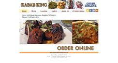 Desktop Screenshot of kababkingjacksonheights.com